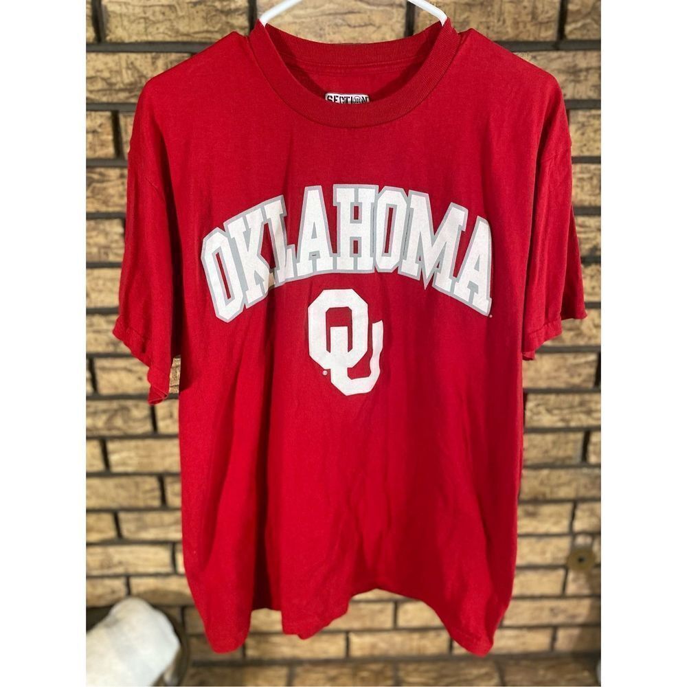 Section 101 By Majestic OU Sooners Shirt